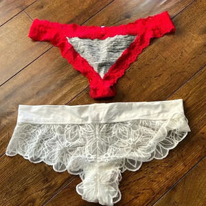 2 New Pink VS panties